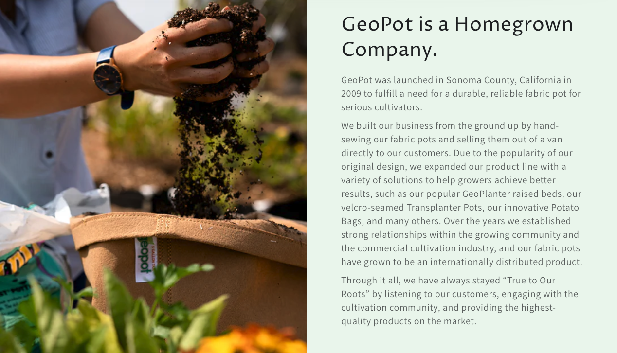 GeoPot About Page